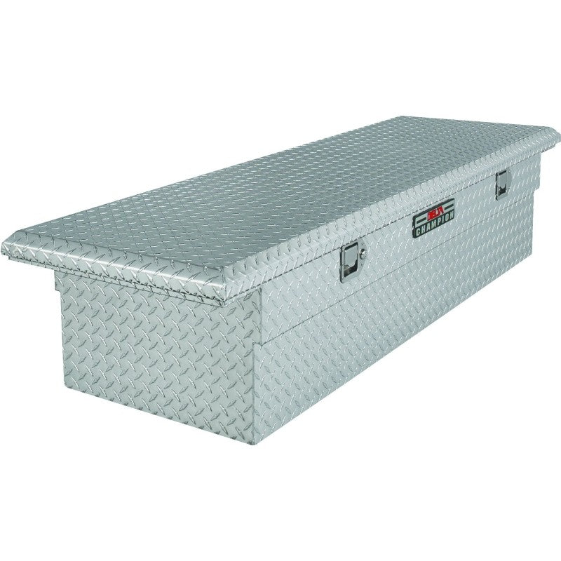 Delta 1-351000/351000 Crossover Truck Box, 9 cu-ft, 4-Compartment, 70 in L, 21 in W, 14-1/4 in H, Aluminum