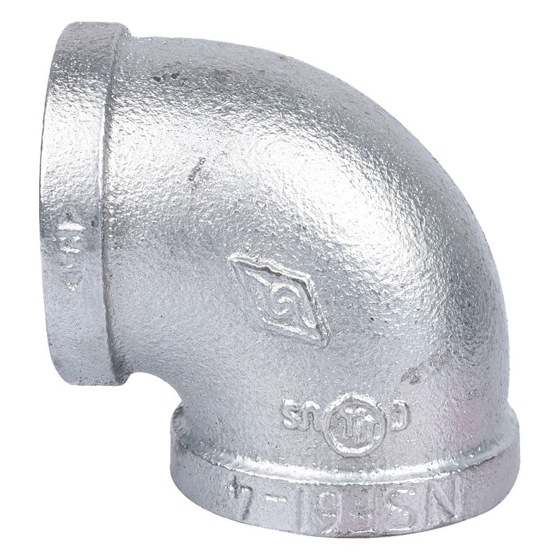 ProSource 2A1-1/2G Pipe Elbow, 1-1/2 in, Threaded, 90 deg Angle