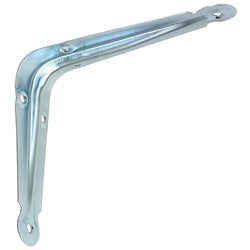 Utility Shelf Bracket 5 By 6 Inch Zinc Plated
