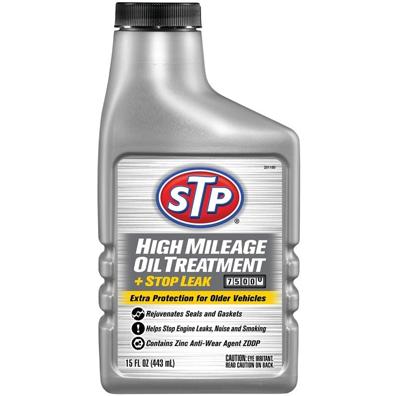 STP 78595 Series Oil Treatment, Light Brown, 15 oz