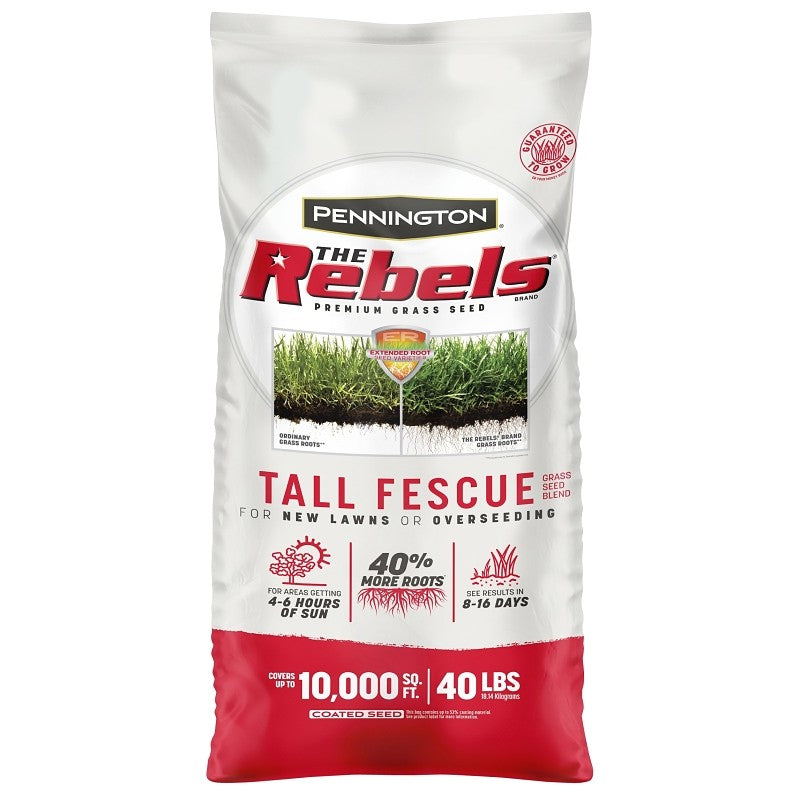 The Rebels 100543731 Grass Seed, 40 lb Bag