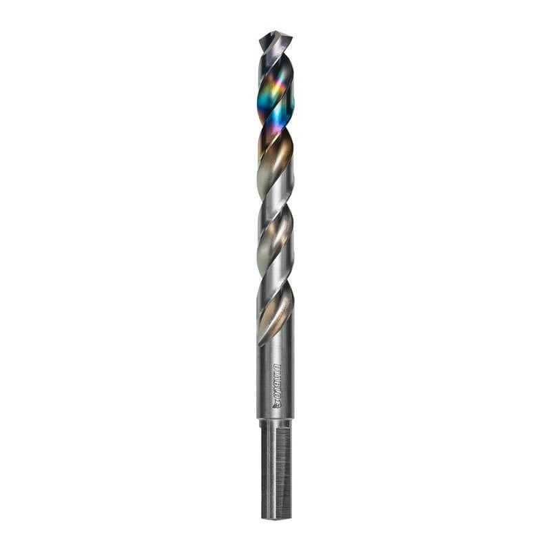 Diablo Metal Demon DMD716JP1 Drill Bit, 7/16 in Dia, 5.6 in OAL, Three-Flat Reduced Shank