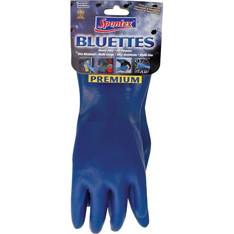 Spontex 34331128 Protective Gloves, L, Neoprene, Blue