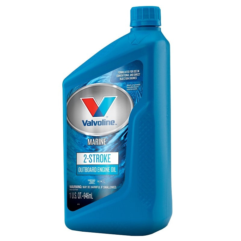 Valvoline 822386 Engine Oil, TC-W3, 1 qt, Bottle (Pack of 6)