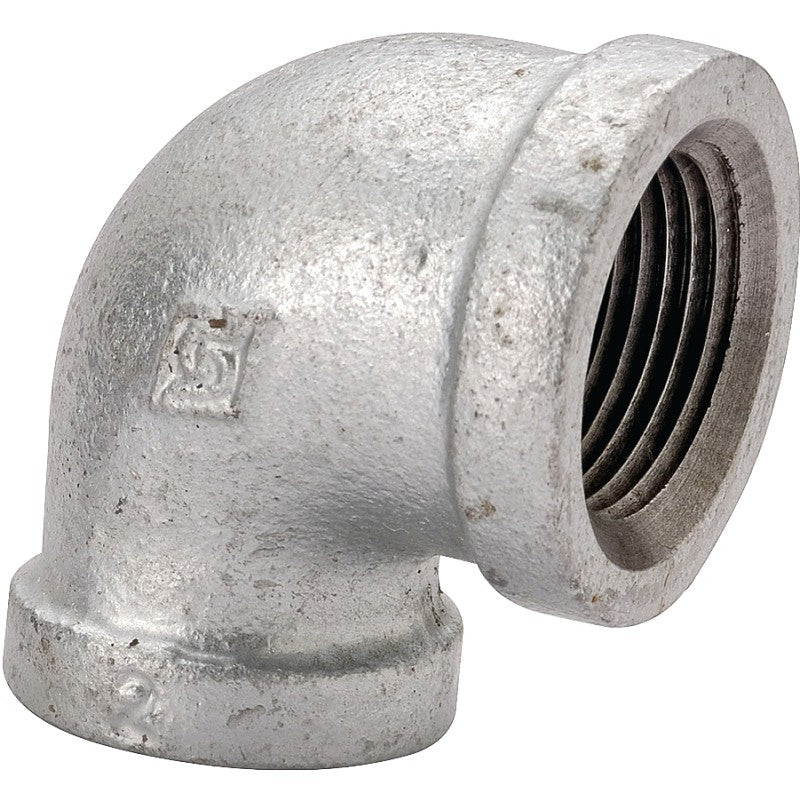 ProSource 2A-1/4G Pipe Elbow, 1/4 in, Threaded, 90 deg Angle