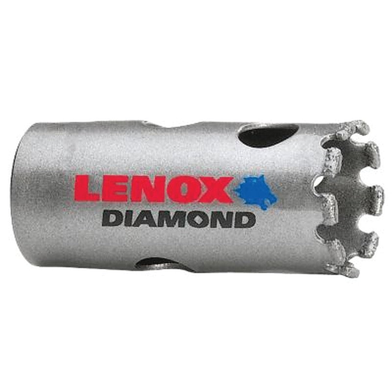 Lenox 12113 Hole Saw, 7/8 in Dia, 1-5/8 in D Cutting, Diamond Cutting Edge