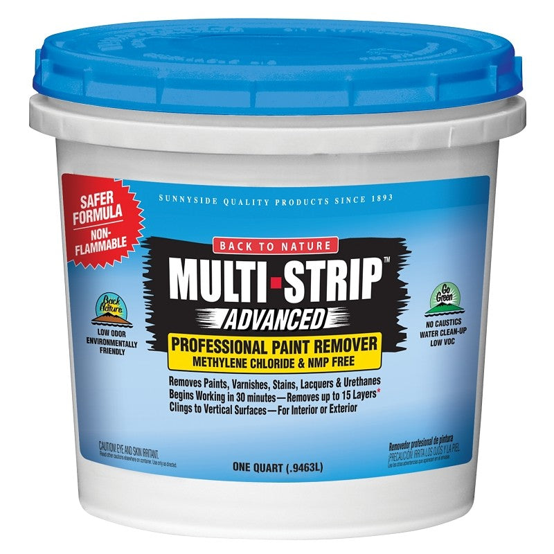 Sunnyside 65732 Paint/Varnish Remover, Creamy Gel, Mild, 1 qt (Pack of 6)