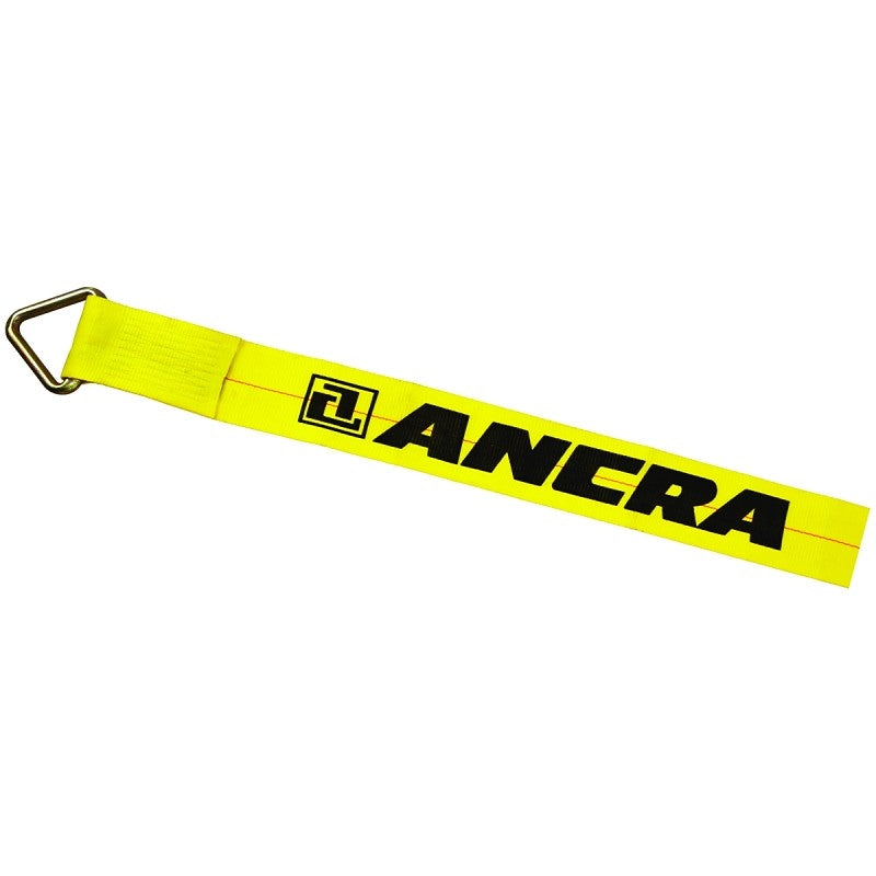 Ancra 43795-11-30 Winch Strap, 4 in W, 5400 lb Vertical Hitch, Polyester