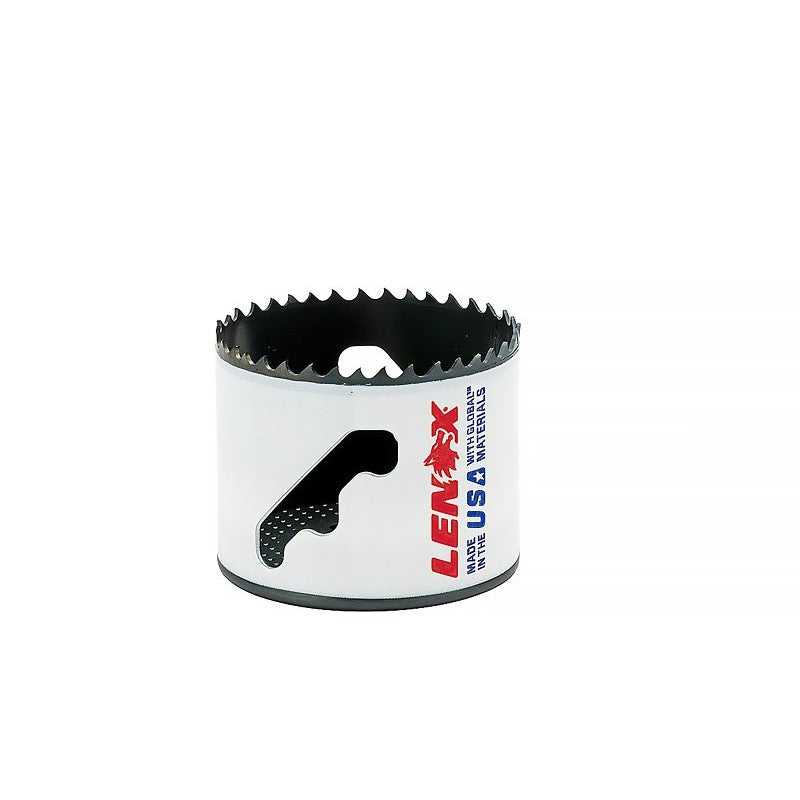 Lenox Speed Slot 3004242L Hole Saw, 2-5/8 in Dia, 1-7/8 in D Cutting, 4/5 TPI, Bi-Metal Cutting Edge