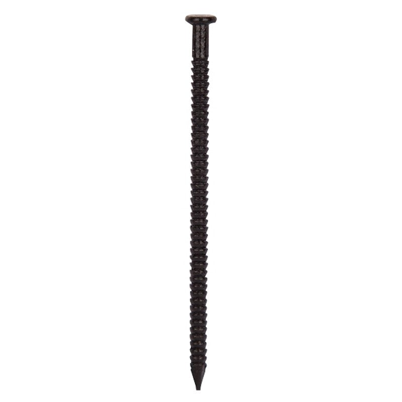 ProSource NTP-083-PS Panel Nail, 15D, 1-5/8 in L, Steel, Painted, Flat Head, Ring Shank, Black, 171 lb (Pack of 5)