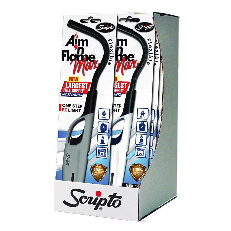 Scripto BGM9F-1/CD-12 Multi-Purpose Utility Lighter (Pack of 12)