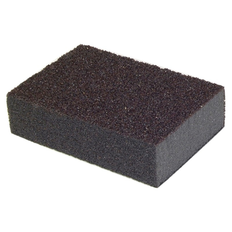 Norton MultiSand 49504 Sanding Sponge, 4 in L, 2-3/4 in W, Fine, Medium