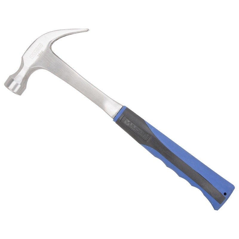 Vulcan JL61036 Hammer, 16 oz Head, Curved Claw Head, CS Head, 13-1/4 in OAL