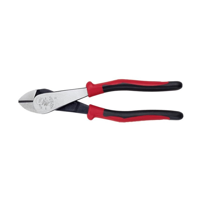 Klein Tools Journeyman J248-8 Diagonal Cutting Plier, 8.16 in OAL, Black/Red Handle, Comfort Grip Handle, 1-1/4 in W Jaw