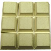 Self Adhesive Square Rubber Bumper Pads 1/2 Inch White 9 Pack