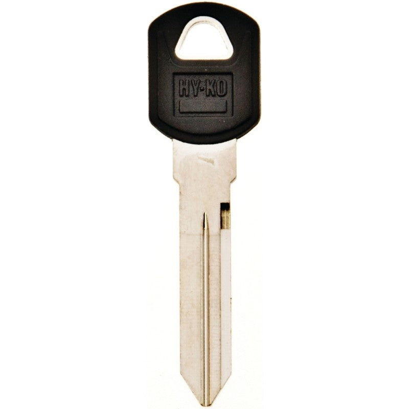 Hy-Ko 12005B89 Key Blank, B89 Key Number, Brass, Nickel (Pack of 5)