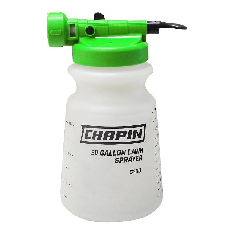 Chapin G390 Hose End Sprayer, Deflector, 2-1/2 in Tank Mouth Opening, 32 oz Cup