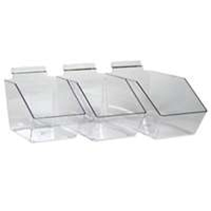 Southern Imperial Visi-Bin RPDMP-65575 Slatwall Dump Bin, 5 lb, Plastic, 7-1/2 in L, 6 in W, 5-1/2 in H (Pack of 10)