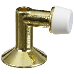 Floor Mount Screw Drive Door Stop Bright Brass (POS)