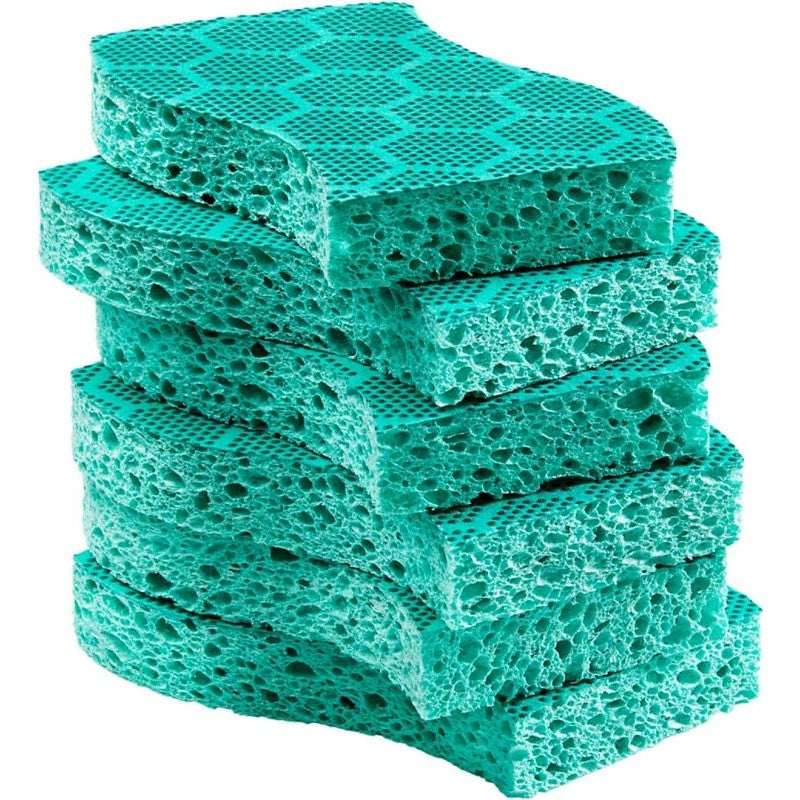 Scotch-Brite 30306-4 Scrub Dots Sponge, 4.4 in L
