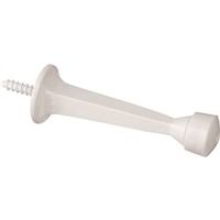 Square Taper Door Stop 3 Inch White