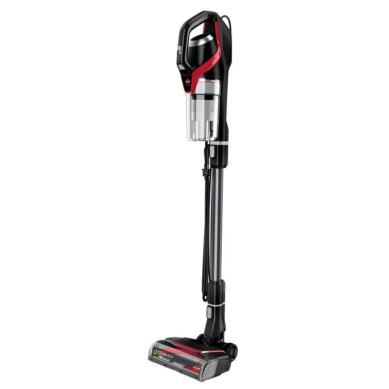 Bissell CleanView 2831 Pet Slim Corded Stick Vacuum, 0.5 L Vacuum, Black/Mambo Red