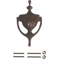 Door Knocker With Viewer 7 Inch Solid Brass Venetian Bronze