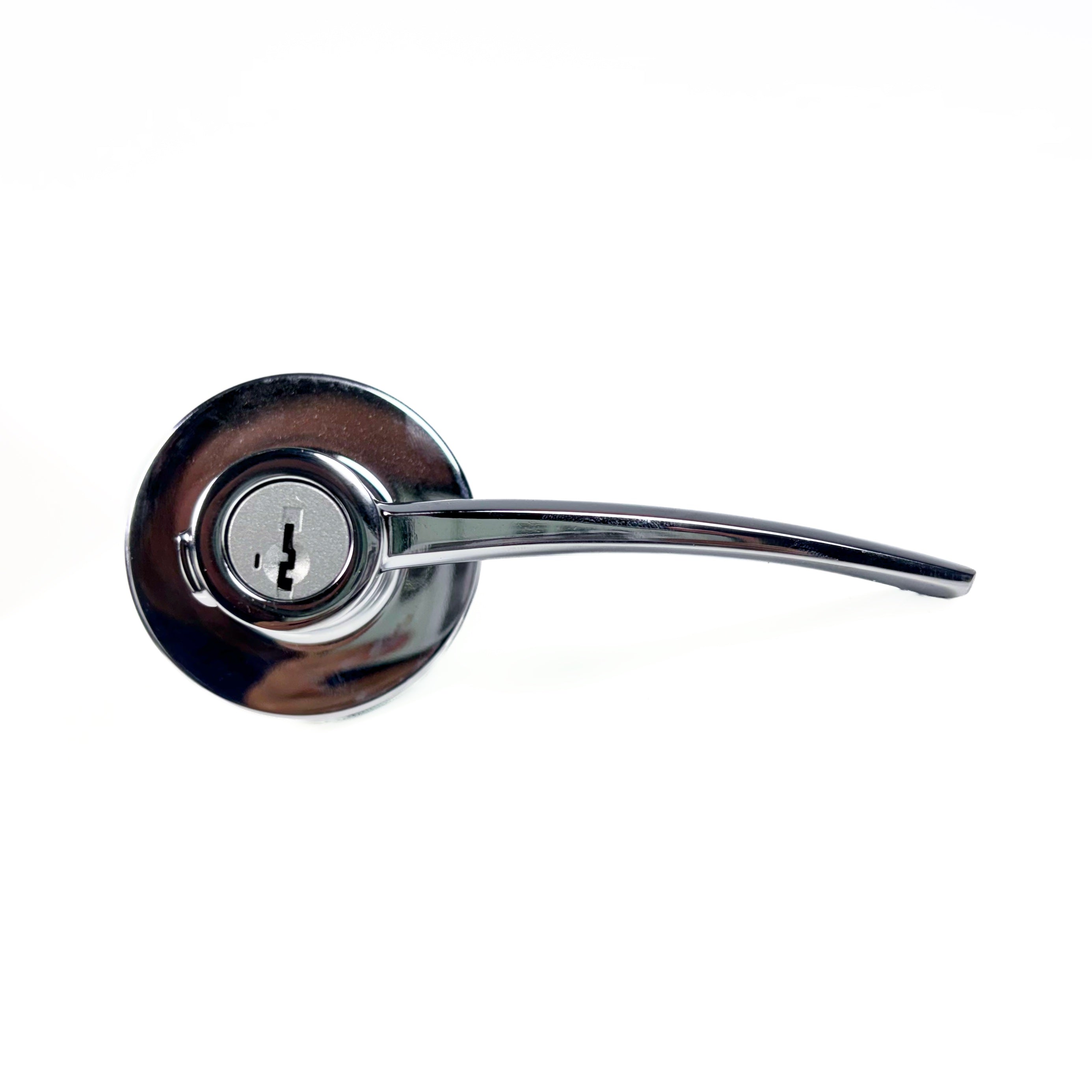 Keyed Entry Leverset Smartkey Polished Chrome