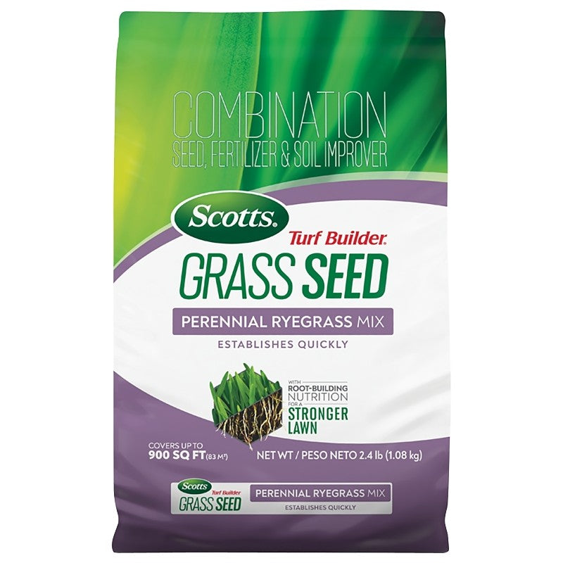Scotts Turf Builder 18038 Grass Seed, 2.4 lb Bag