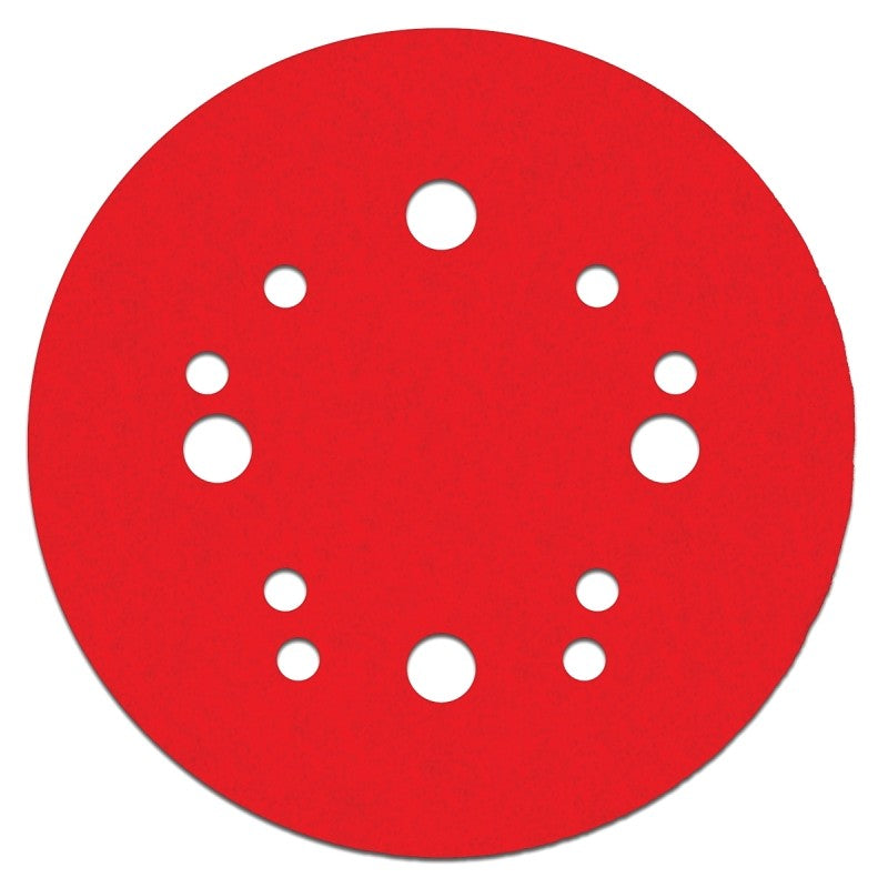 Diablo DCD050060H04G Sanding Disc, 5 in Dia, 60 Grit, Ultra Coarse, Ceramic Abrasive, 12-Hole