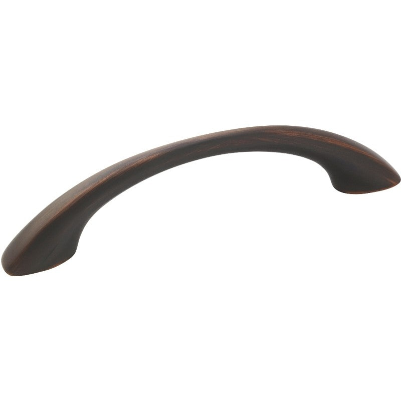 Amerock BP53003ORB Cabinet Pull, 4-13/16 in L Handle, 1-1/16 in Projection, Zinc, Oil-Rubbed Bronze