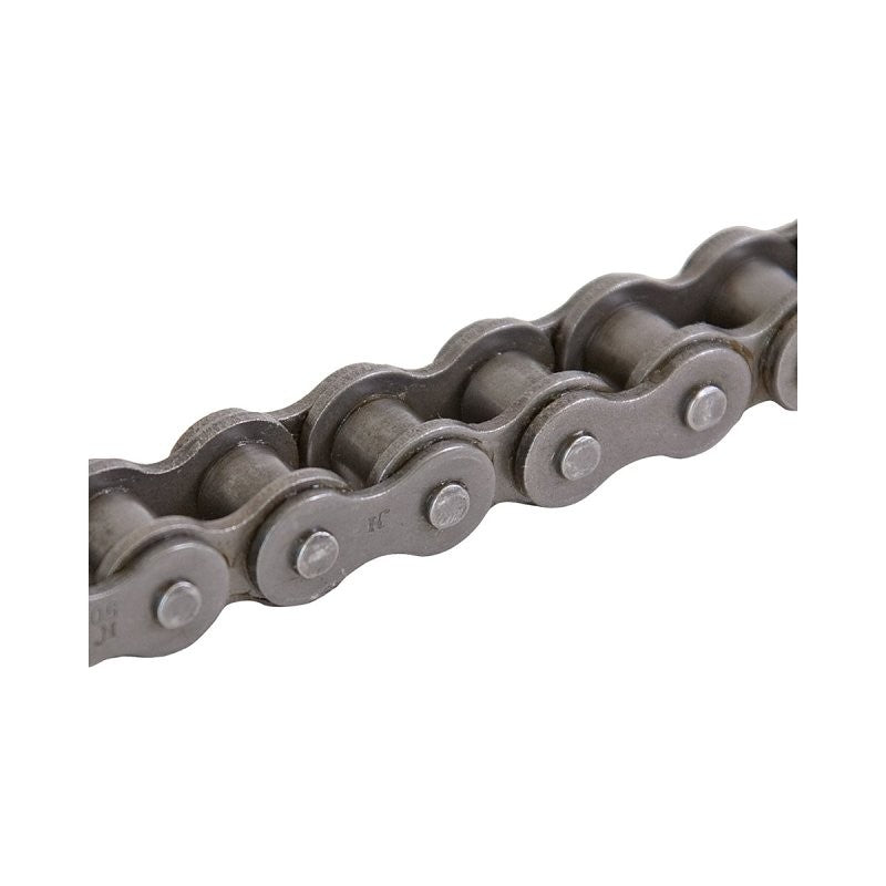 Koch Standard Series 7480100 Roller Chain, #80, 10 ft L, Metal, Shot Peened