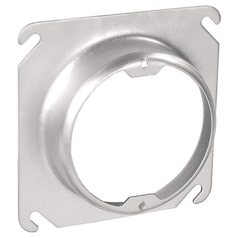 Southwire 52C3-1-UPC Fixture Ring, 4 in L, Square, Steel, Silver, Galvanized