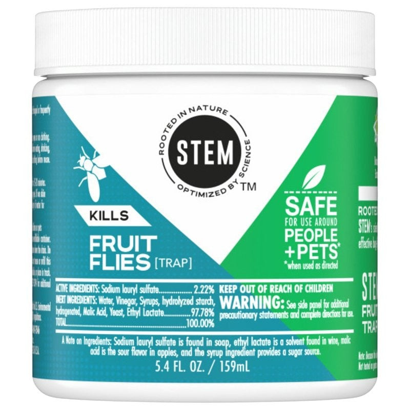 Stem 3284 Fruit Fly Trap, Liquid, 5.4 oz Jar