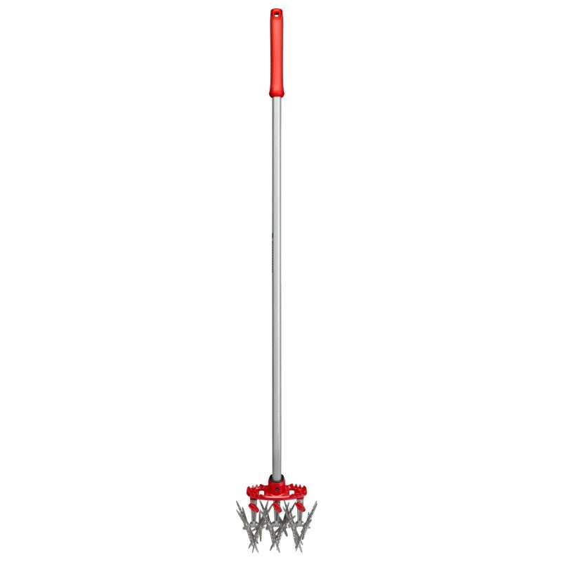 Corona LG 3634 Garden and Soil Cultivator, 8-1/2 in W, 60 in L, 3-Tine, Steel Handle