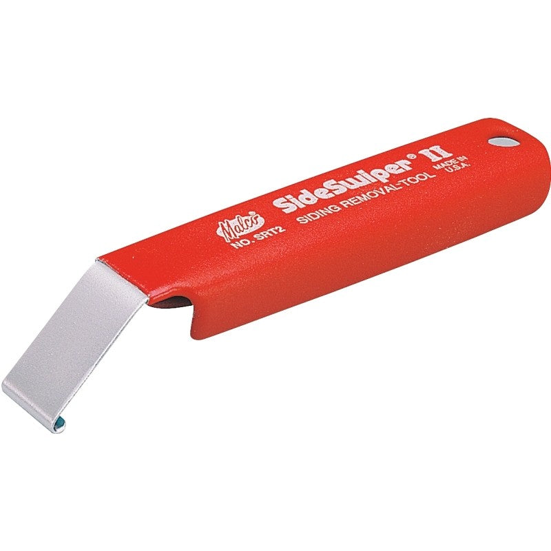 Malco SRT2 Siding Removal Tool, Angled Blade, Vinyl Handle, 6-1/4 in OAL