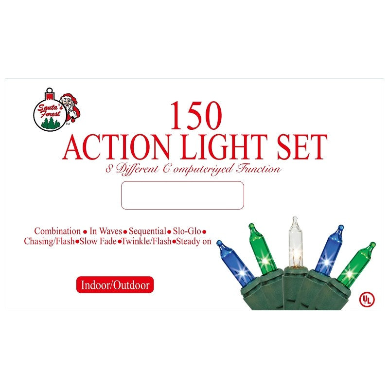 Hometown Holidays 01037 Chaser Light Set, 150-Lamp