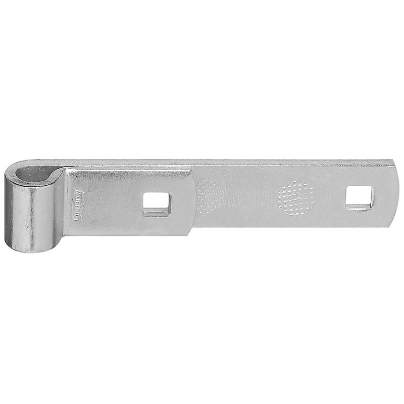 National Hardware N131-060 Strap Hinge, 6 in L x 1-1/4 in W Dimensions, 0.19 in Thick Leaf, Steel, Zinc, 100 lb