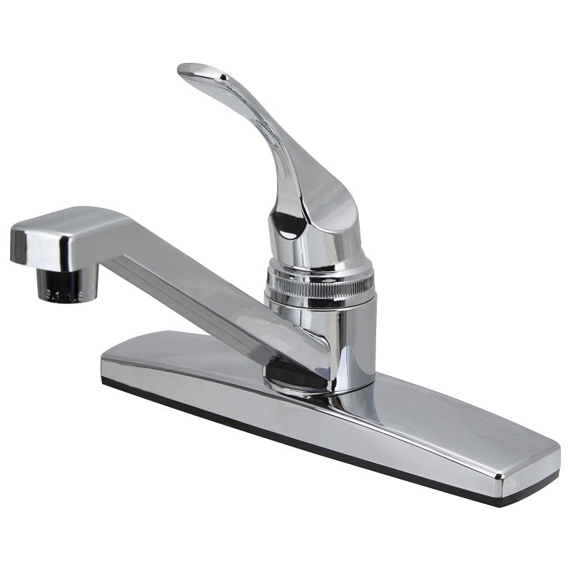 Boston Harbor PF8111A Kitchen Faucet, 1.8 gpm, 1-Handle, ABS, Chrome Plated, Lever Handle