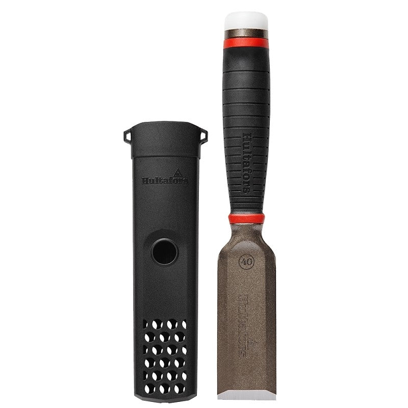 Hultafors 390293U Chisel, 5 in L Blade, 265 mm OAL, Steel Blade, Ergonomic Handle