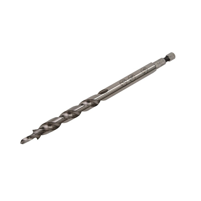 Kreg KPHA300 Pocket Hole Drill Bit, 3/8 in Dia, 1/4 in Dia Shank