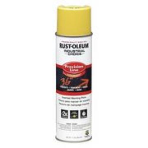 Rust-Oleum 203025 Inverted Marking Spray Paint, Semi-Gloss, Yellow, 17 oz, Can