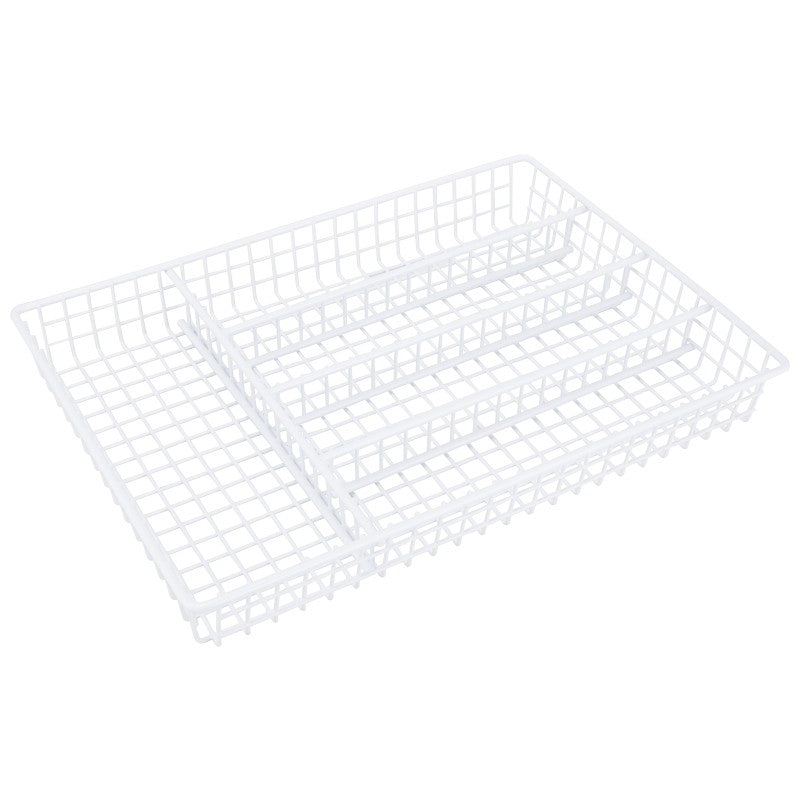 Simple Spaces JI-18W-3L Storage Tray, 14 in W, 10-1/4 in D, Steel