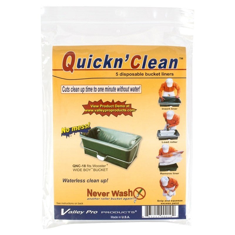 Wooster R472 Series Paint Bucket Liner, Specifications: 5 gal Bucket Capacity, Plastic