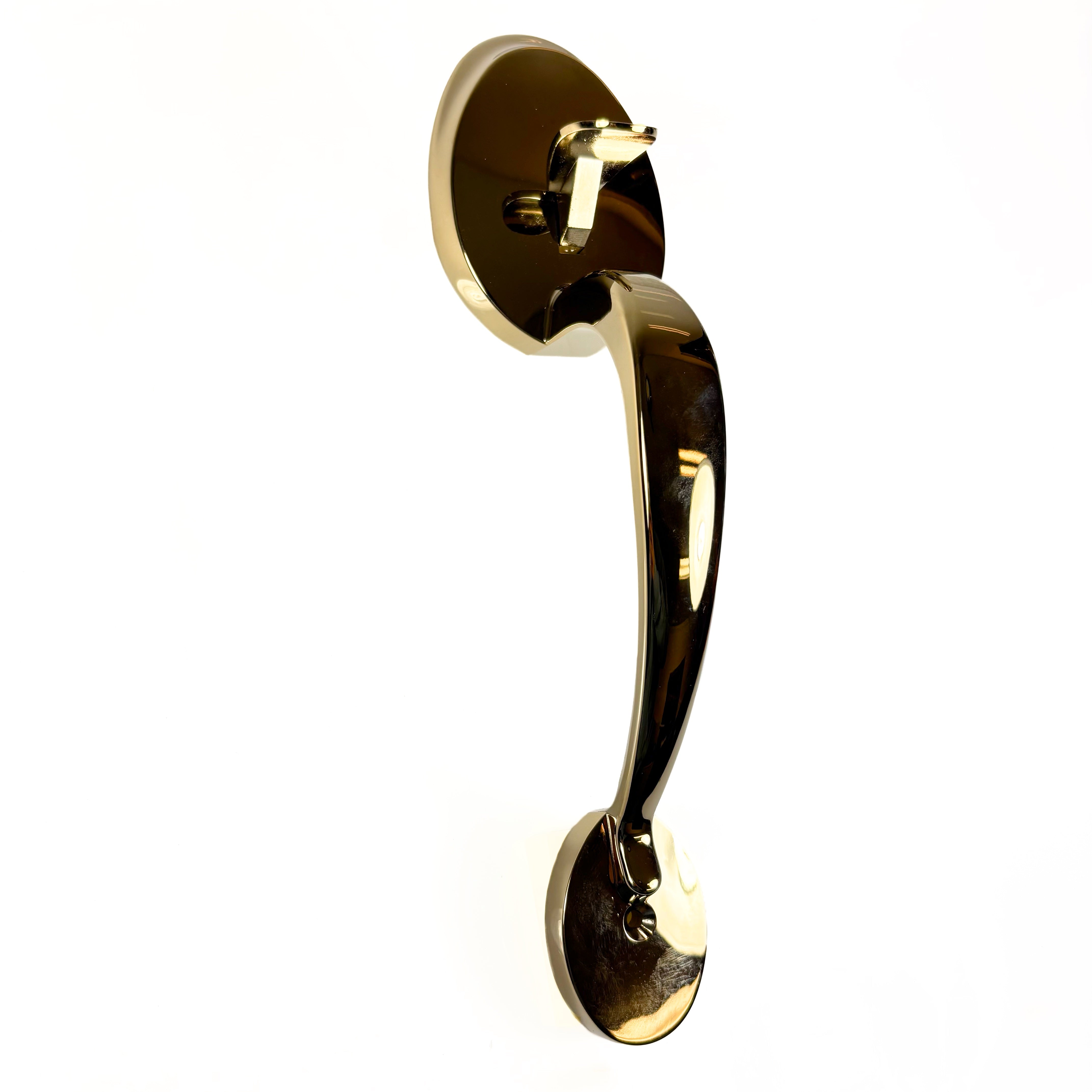 Handleset Exterior Only Polished Brass (POS)
