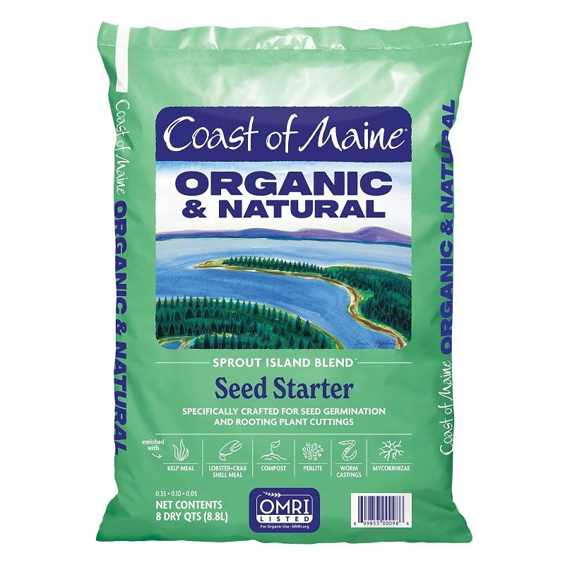 Coast of Maine 1CBSI8Q-200 Seed Starter, 8 qt Bag