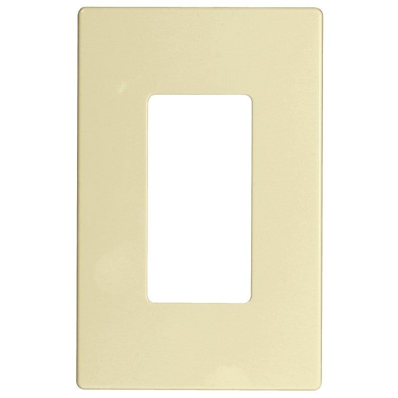 Eaton Cooper Wiring PJS PJS26LA Wallplate, 4-7/8 in L, 3-1/8 in W, 1 -Gang, Polycarbonate, Light Almond (Pack of 20)