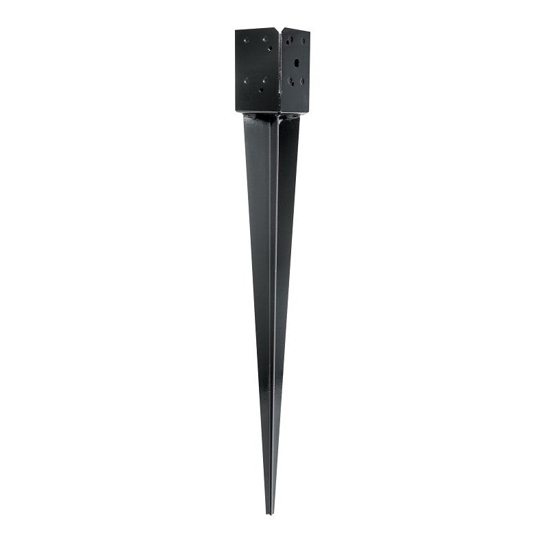 Simpson Strong-Tie FPBS44 Fence Post Spike, 12 ga Gauge, Steel, Black, Powder-Coated