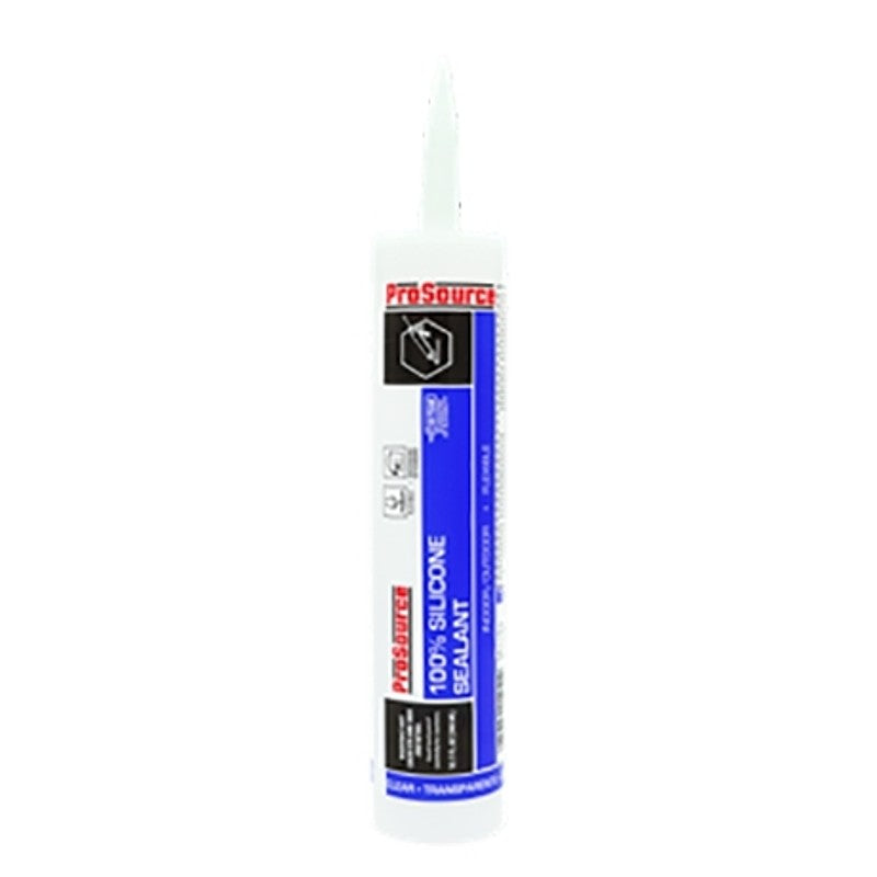ProSource 7851000 Sealant, Clear, 10.1 oz Cartridge (Pack of 12)