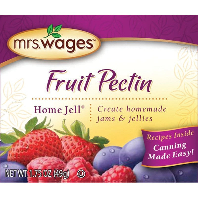 Mrs. Wages W596-H3425 Fruit Pectin, 1.6 oz Pouch (Pack of 12)